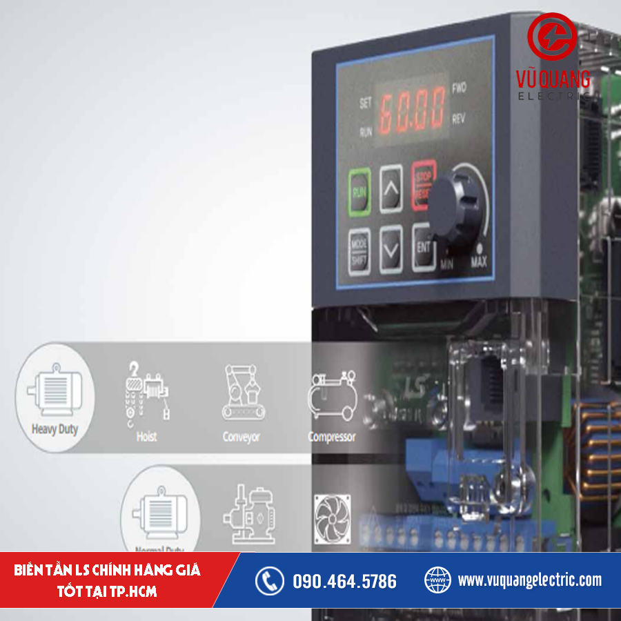 Biến tần LS chính hãng giá tốt tại TPHCM
