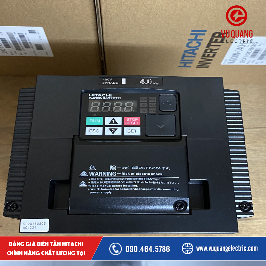 Bảng giá biến tần Hitachi chính hãng chất lượng tại TPHCM