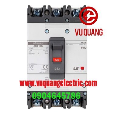 ABS103c 75A – Aptomat LS MCCB 3P 75A 42kA