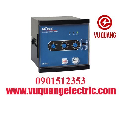 RƠ-LE BẢO VỆ QUÁ DÒNG MIKRO NX204A-240A